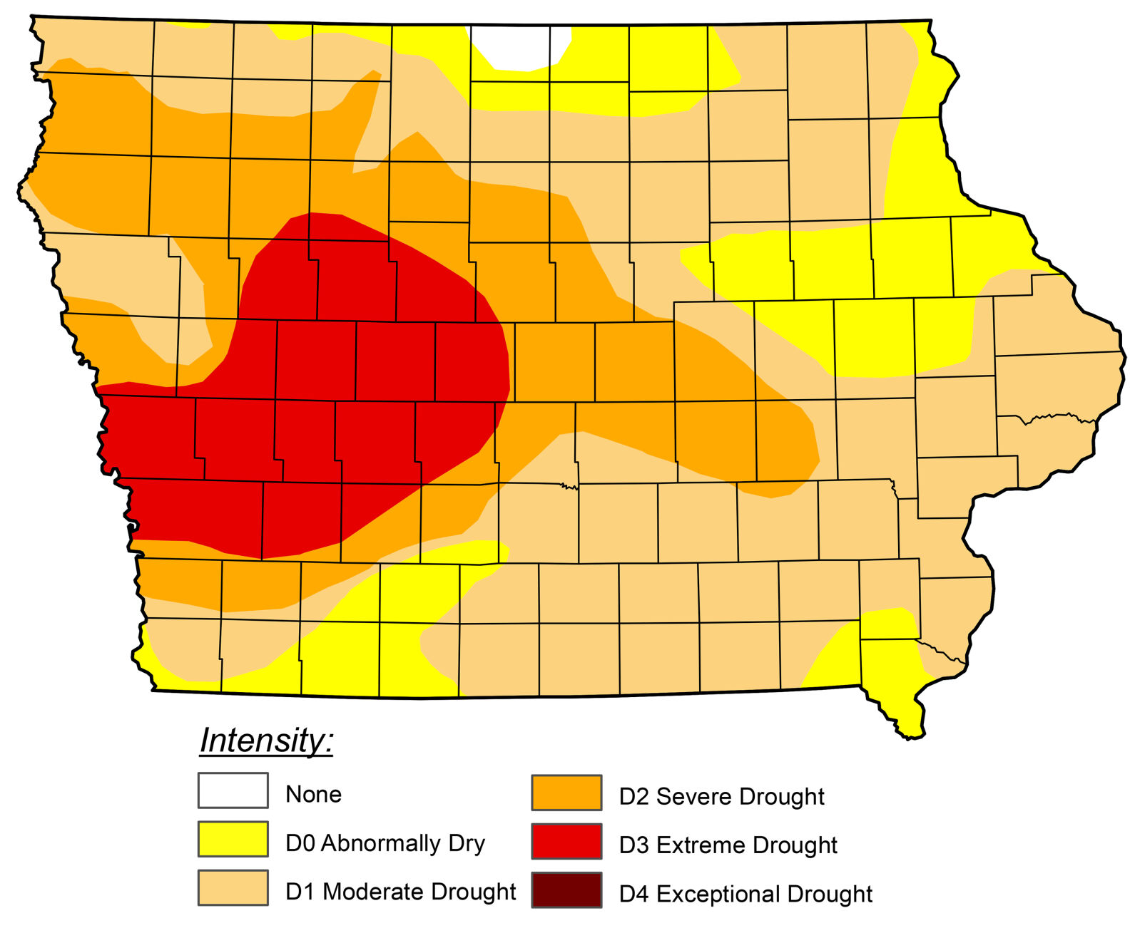 U.S. Drought Monitor - 9/3/20